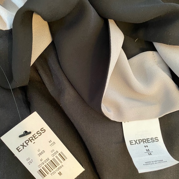 Black and Gray REVERSIBLE Cami Express Top - Picture 6 of 6